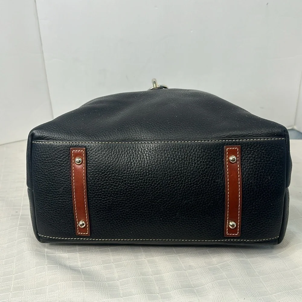 Dooney & Bourke Black Pebble Grain Shoulder Bag